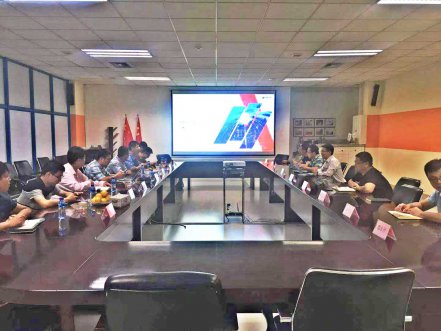 中科院海岸带钻研所辅导专家一行到腾博会官网软件调查